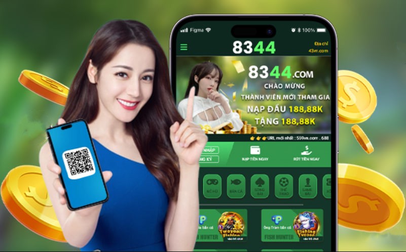 Hình ảnh quảng cáo của 8ok hiển thị nền tảng và các lợi ích